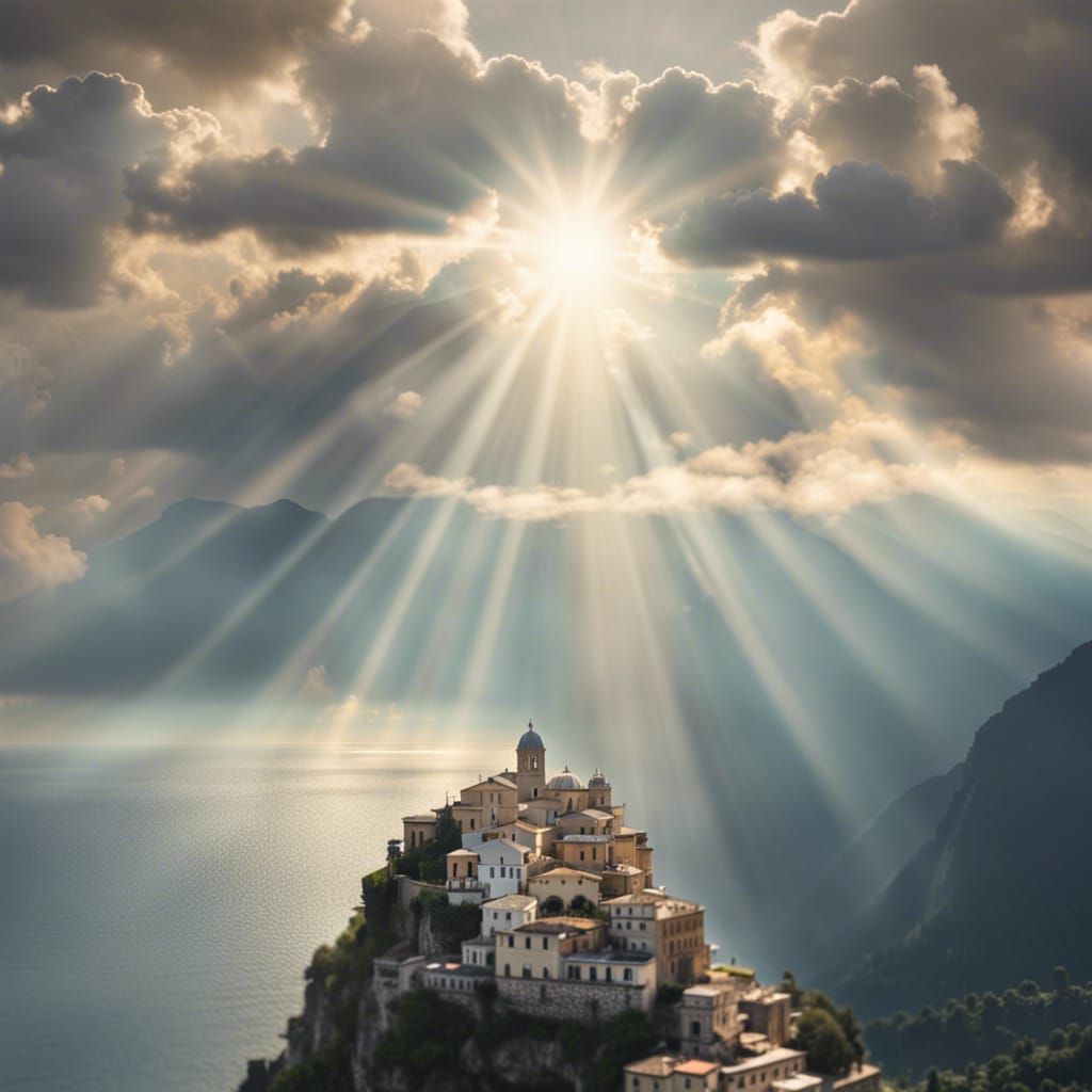 Sun-Kissed Amalfi Coast: A Vision of Paradise