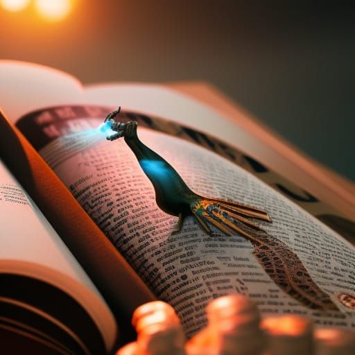 Hyperrealistic Hand Emerges from Book in Unreal Engine