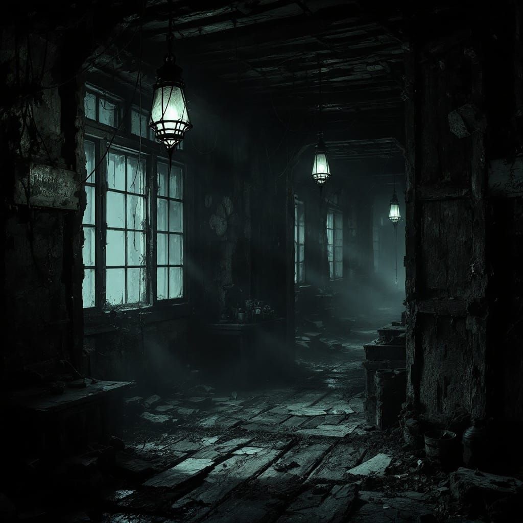 Ethereal Romanian Harbor House Haunted by Dark Forces