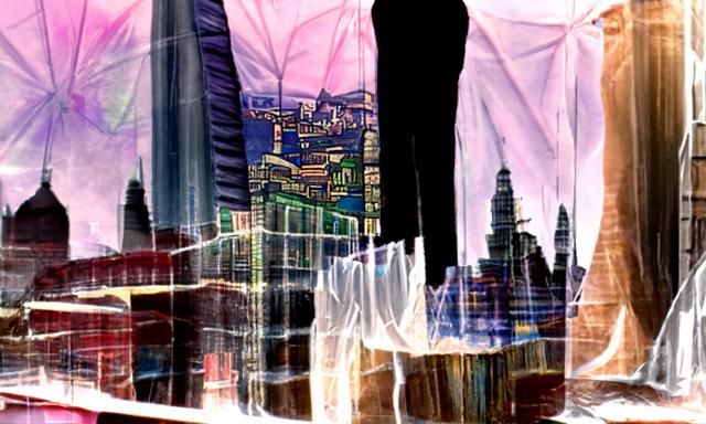 City Veiled in Silk: An Enigmatic Metropolis