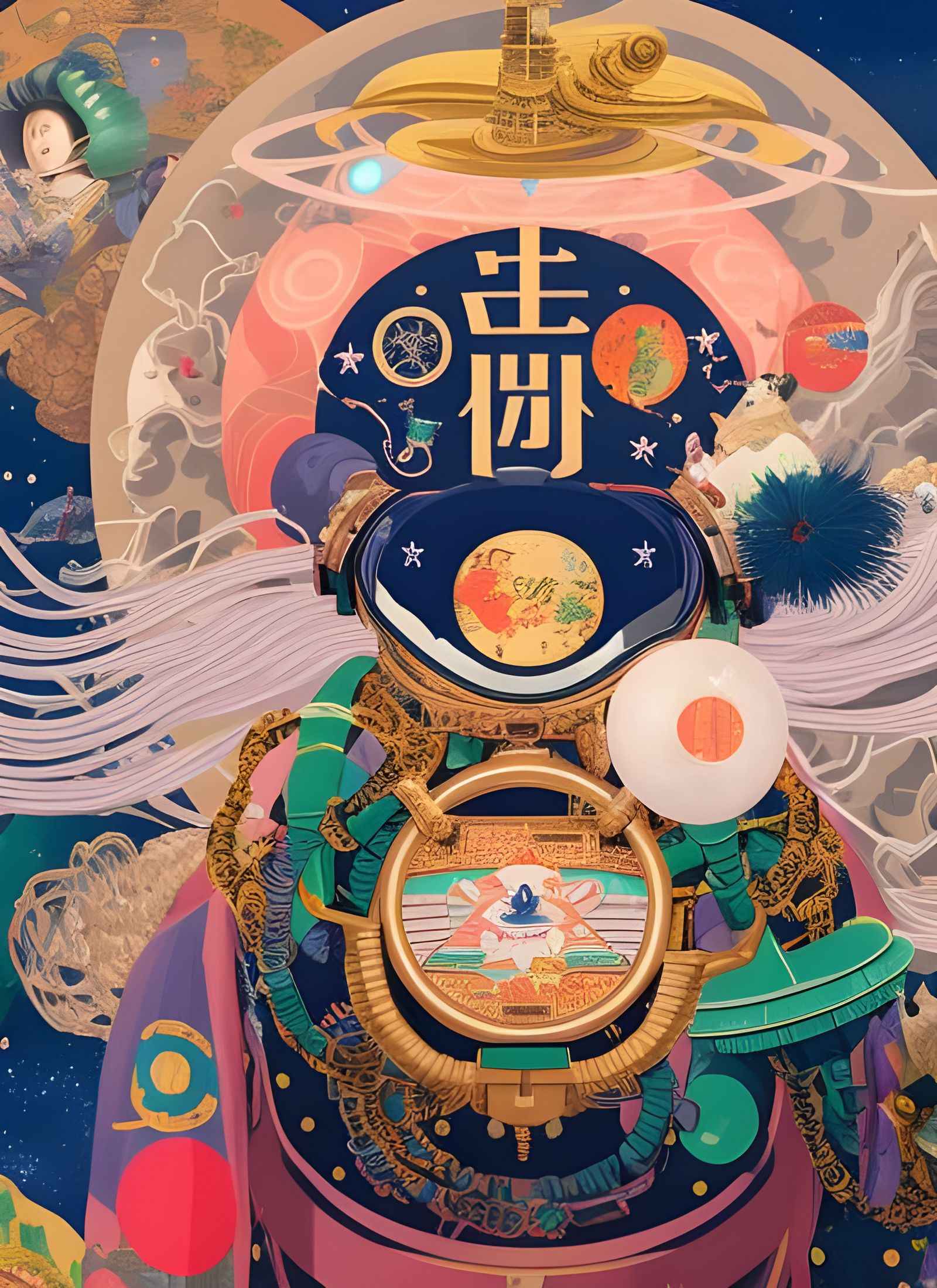 Jx3 Gallery - Conceptual Portraits & Figures in Space - 24 - AI v6.1