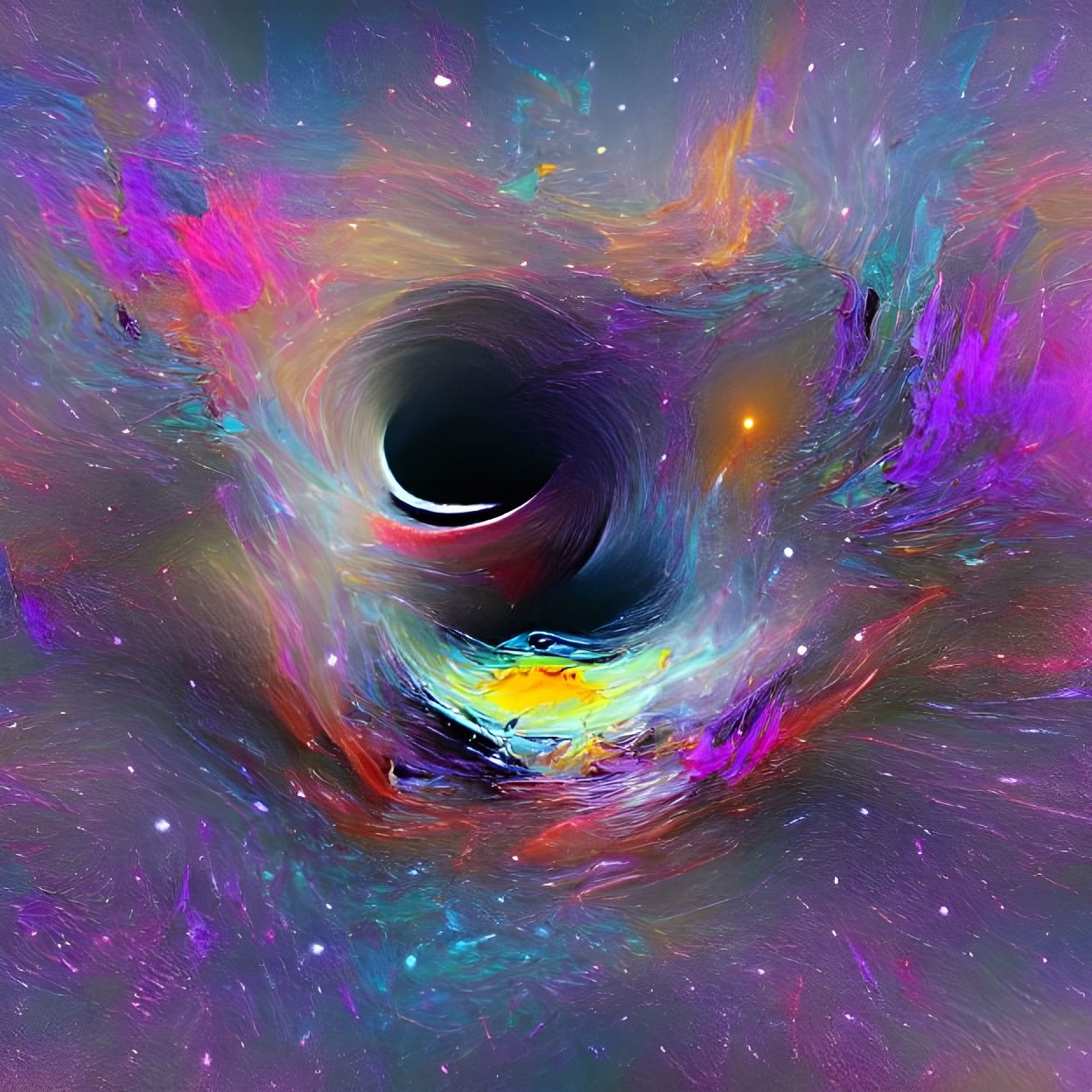 Inside a Black Hole: Visualizing the Singularity