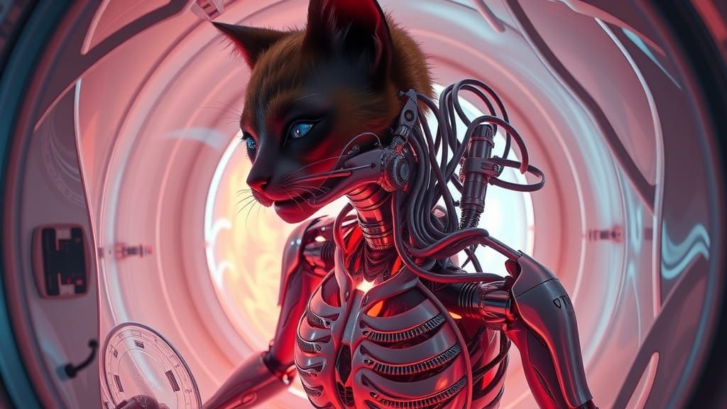 Cyborg Goddess of Nanite Richness