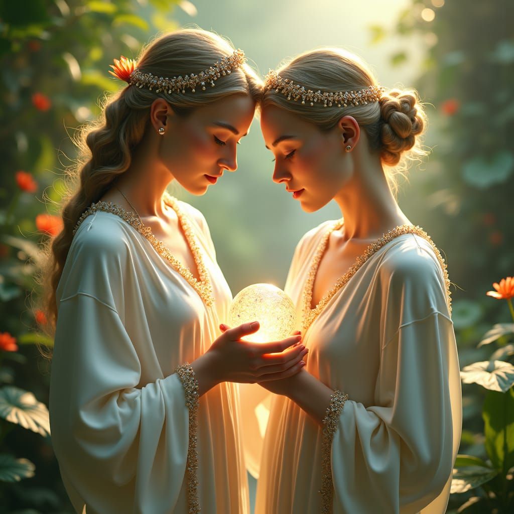 Ethereal Maidens in a Biomechanical Paradise