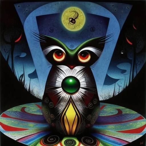 Surreal Lost Love: Vivid Abstract Expressionism