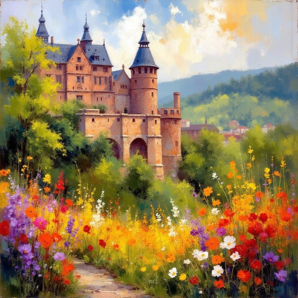 Castle Garden in Bloom