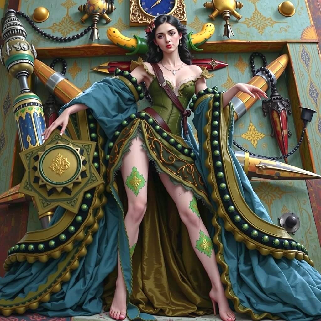 Hyperrealistic Geometric Design in Vivid Colors