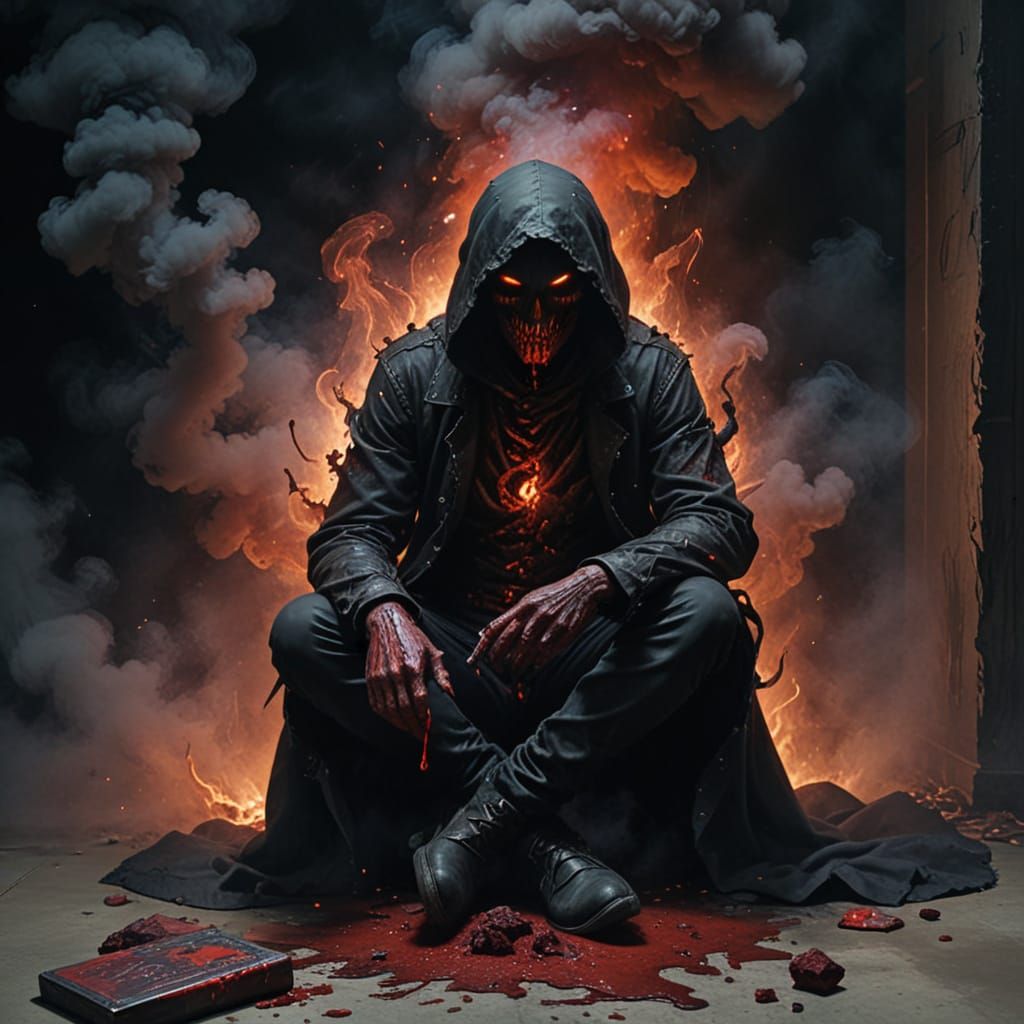 Bloodthirsty Shadow in a Liminal Space