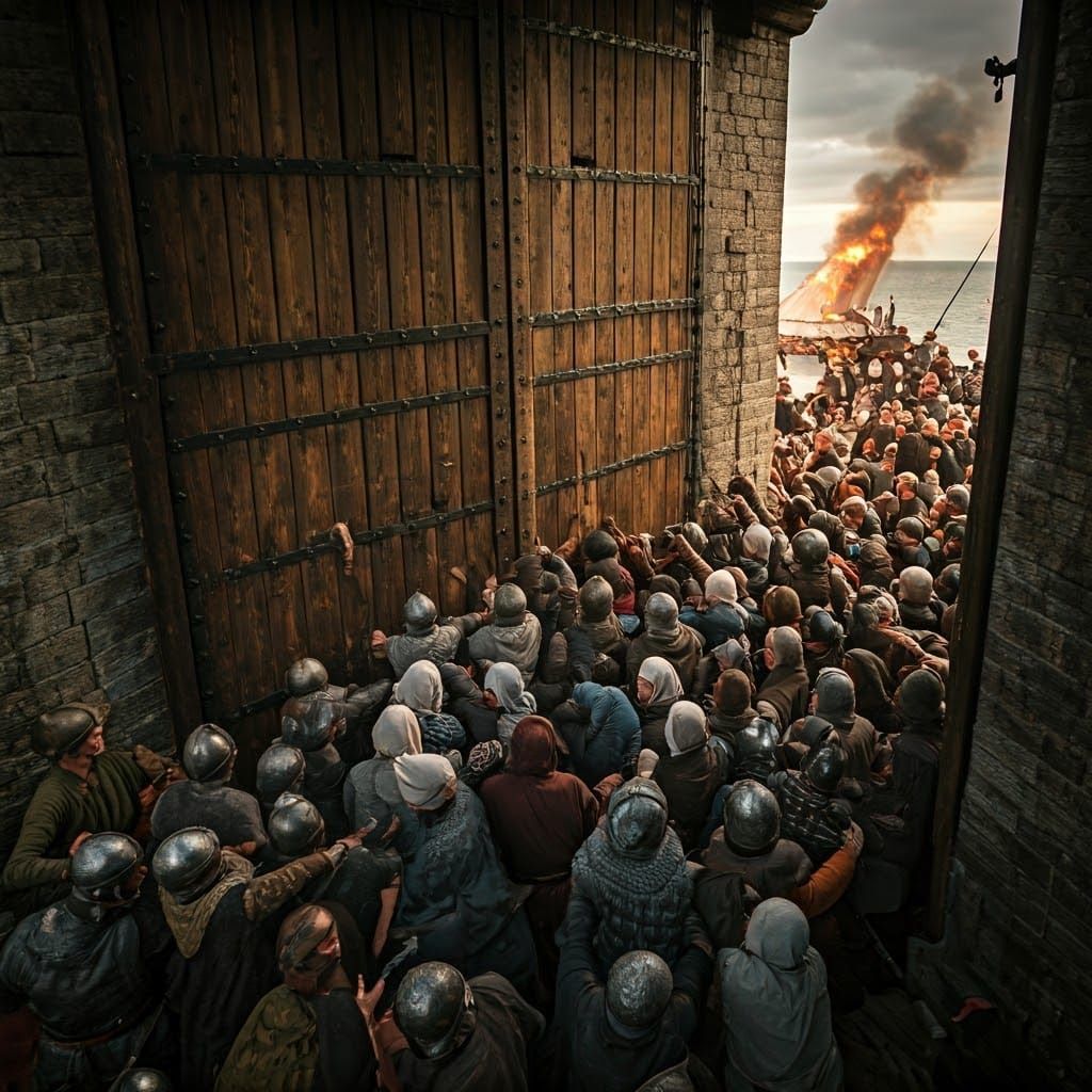 Medieval Chaos at the City Gates