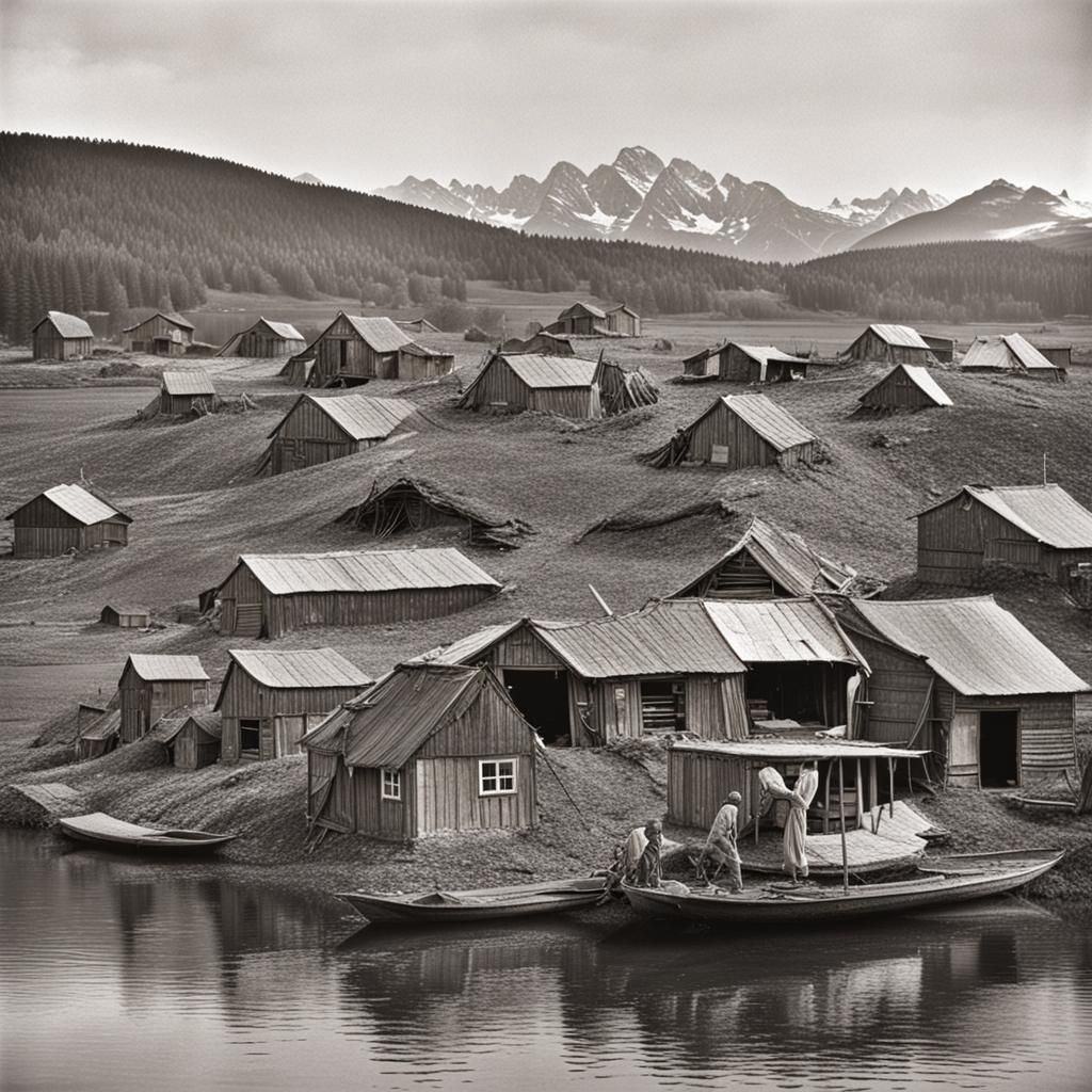 Coastal Sunset in Atmospheric Style