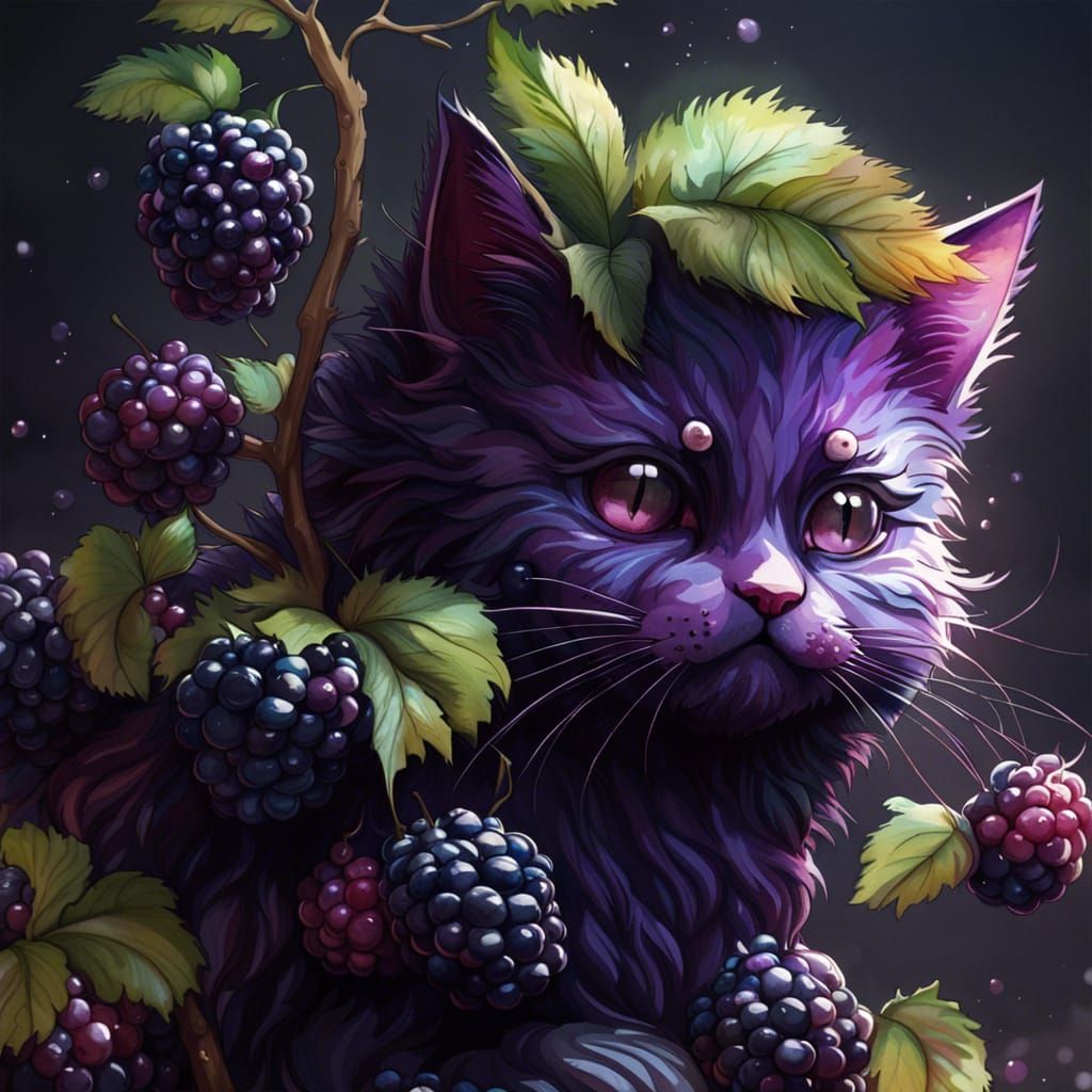 Blackberry Cat