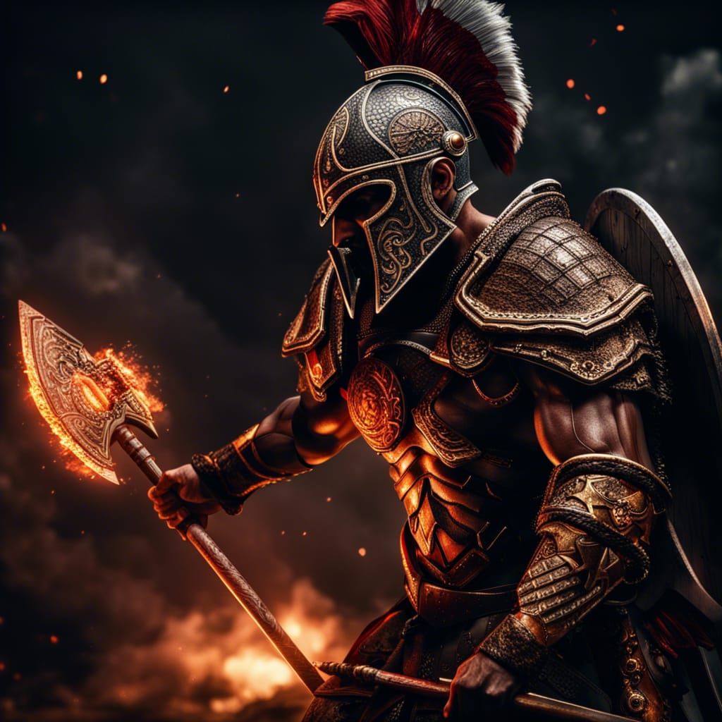 Ares, God of War, Ready for Battle