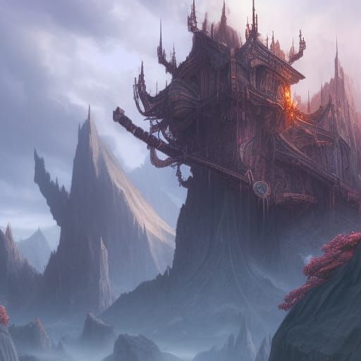 Detailed Matte Painting of a Pencil in 8K