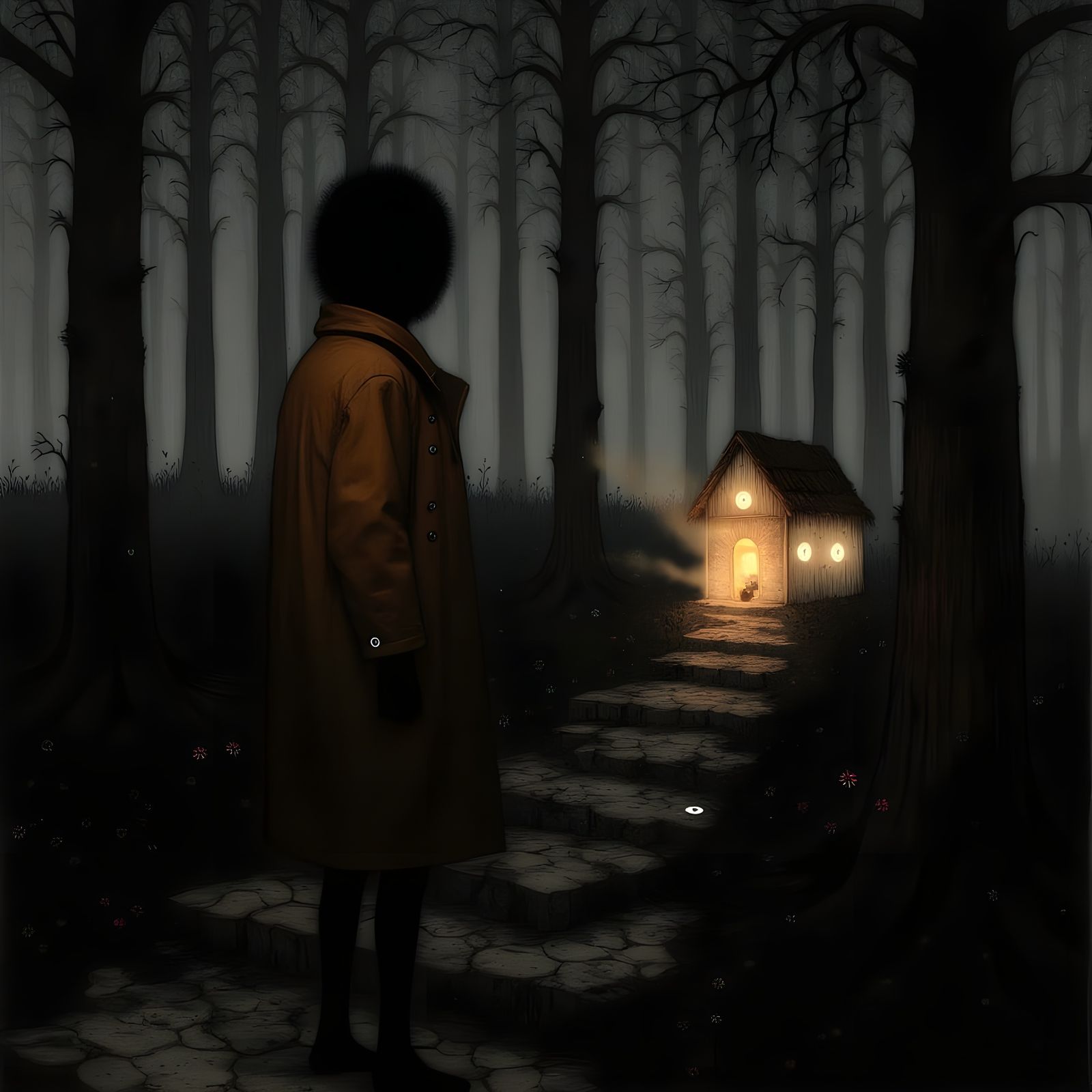 The pilgrim in our own souls longs for a welcoming fire and for shelter in the dark