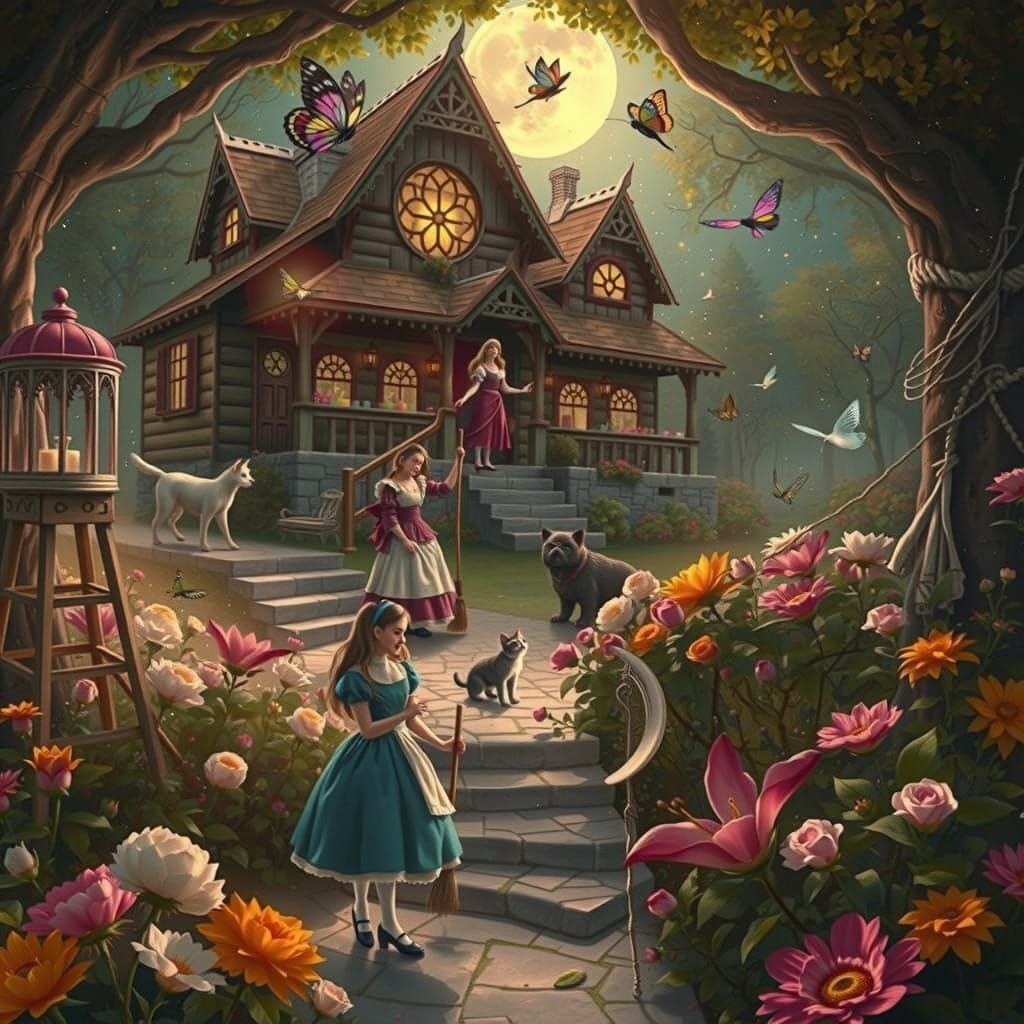 Whimsical Wonderland of Magic and Mystery