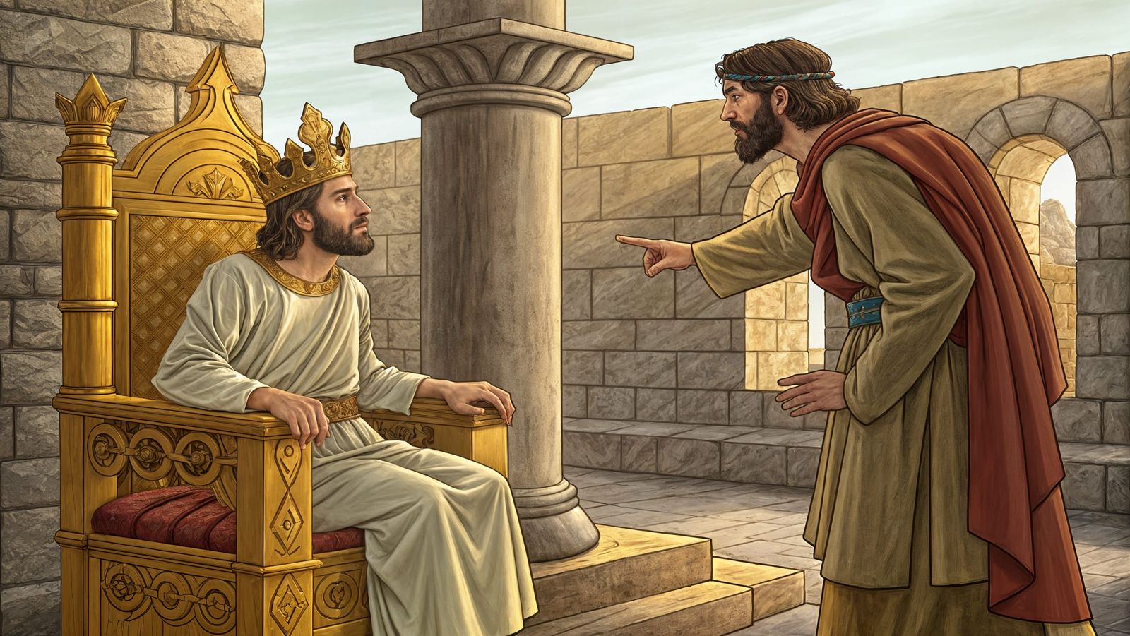 King David and Nathan the Prophet