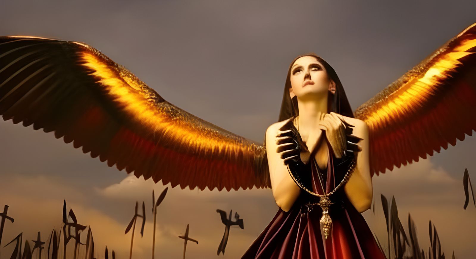 Lilith Ascends to Join Samael, King of Demons