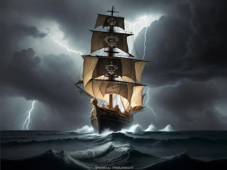 Black Pearl Ship in a Bottle, Sinister Cinematic