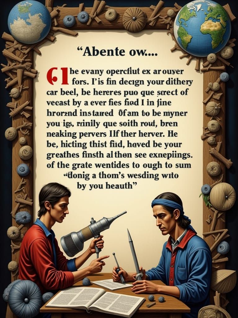 Surreal Digital Art Depiction of a Cityscape in a State of F...