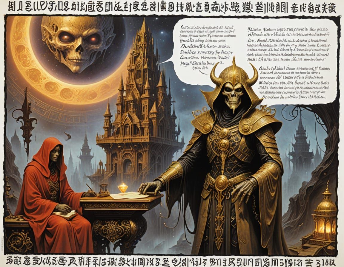 Mystical Study of the Supersized Sorceress