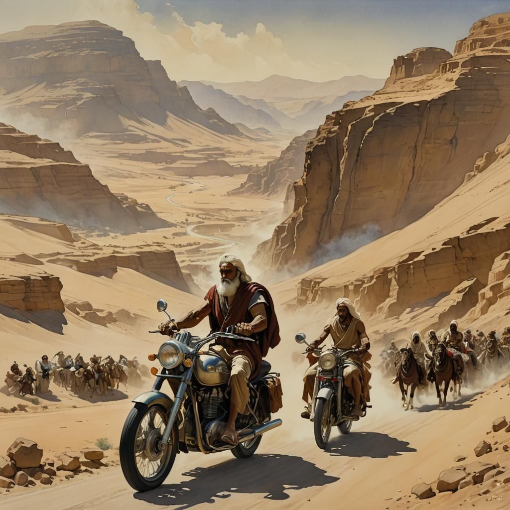 The Roar of Moses' Triumph Could Be Heard In The Hills 1