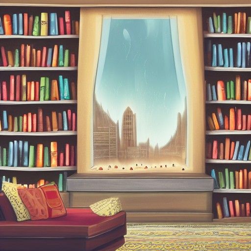 Cozy Room with Fireplace at Night in 8k