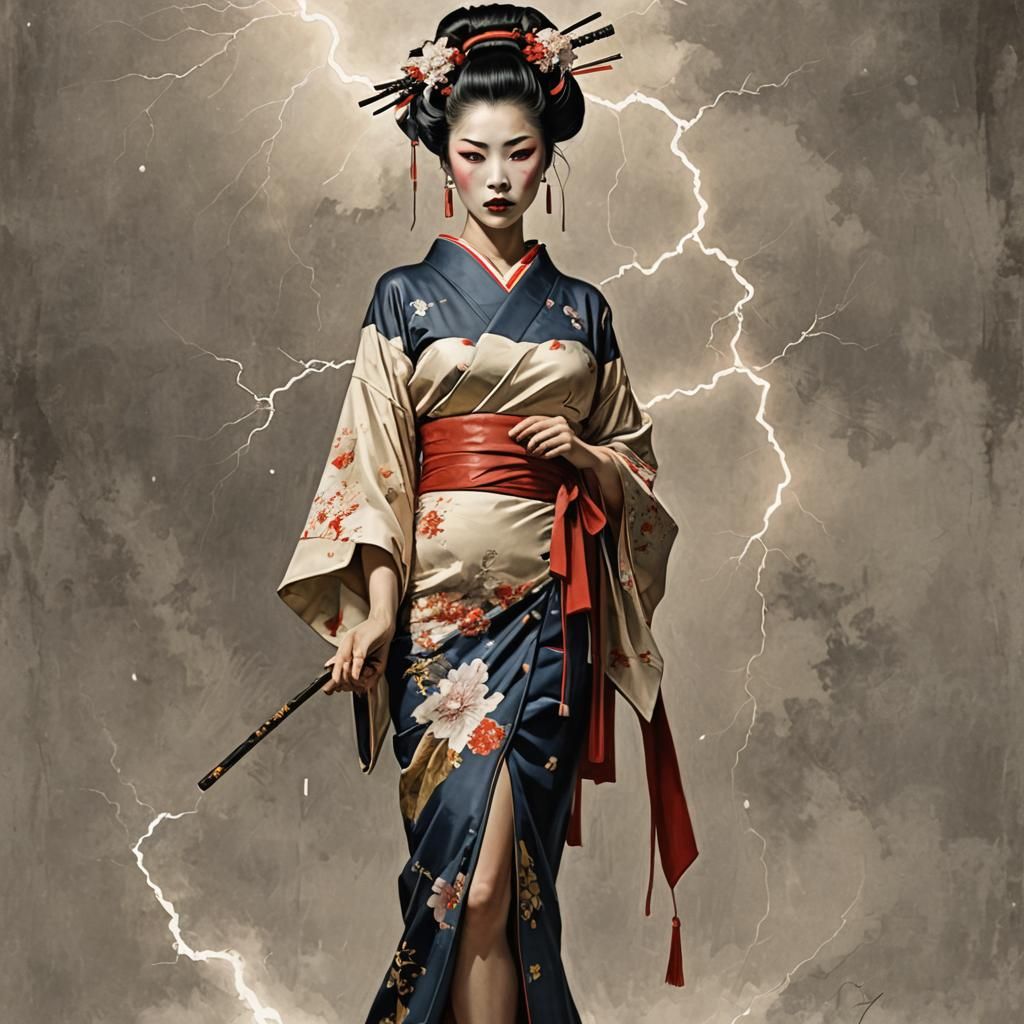 Lightning geisha
