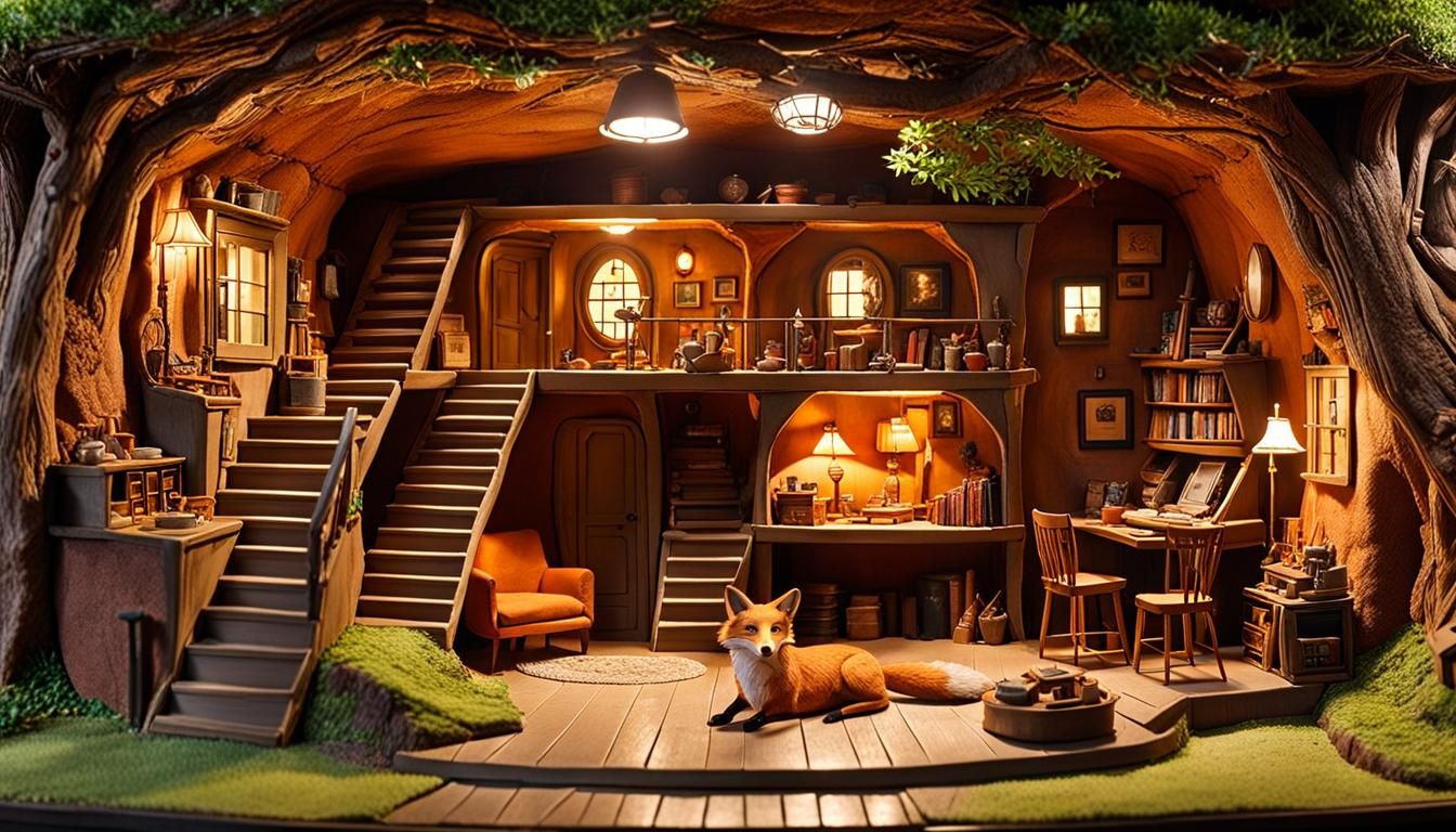 Fantastic Mr. Fox's underground house?