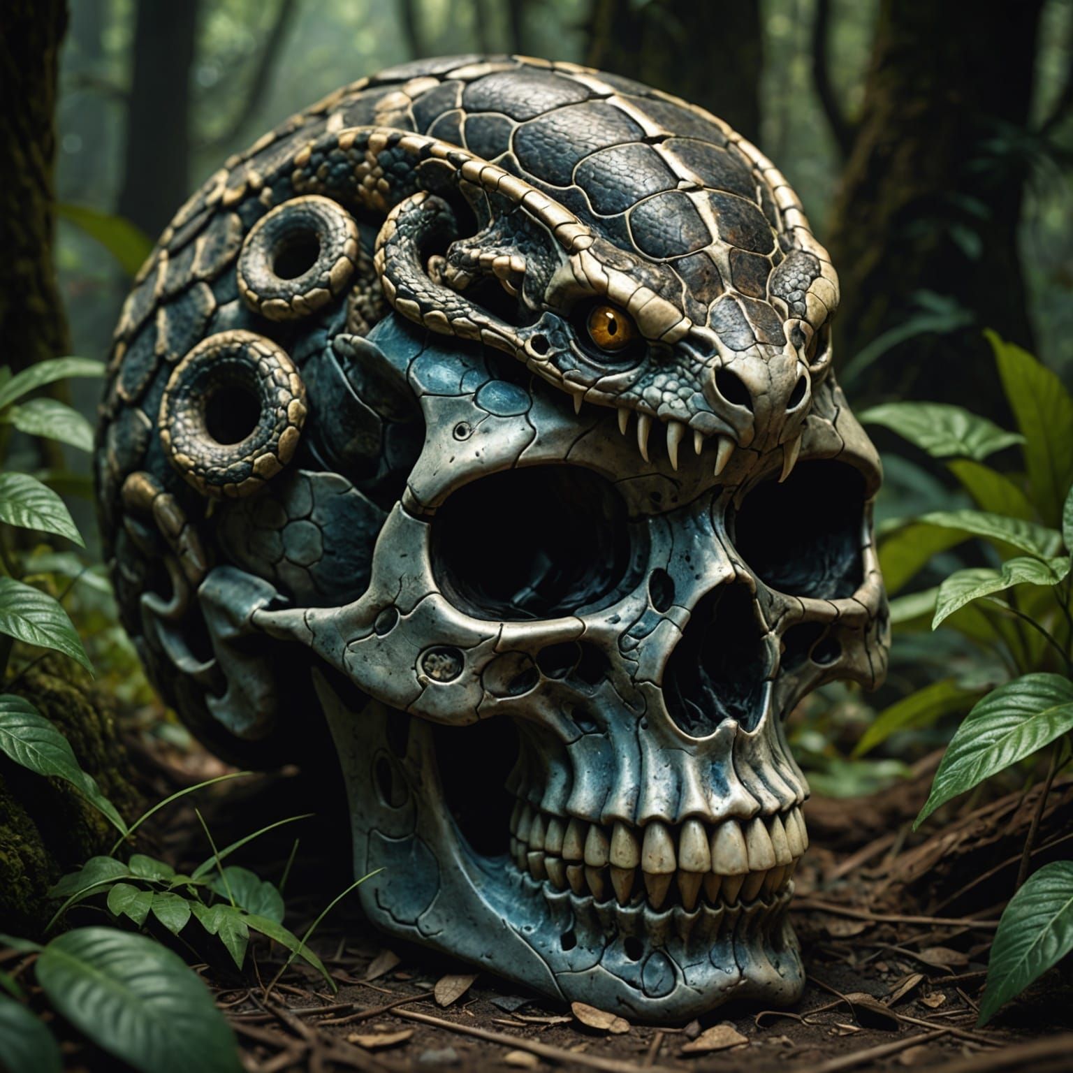 Snake Skull