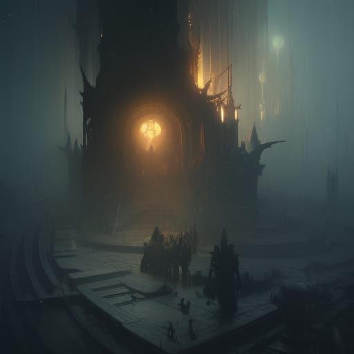 Dark Fantasy Concept Art in 8K Resolution