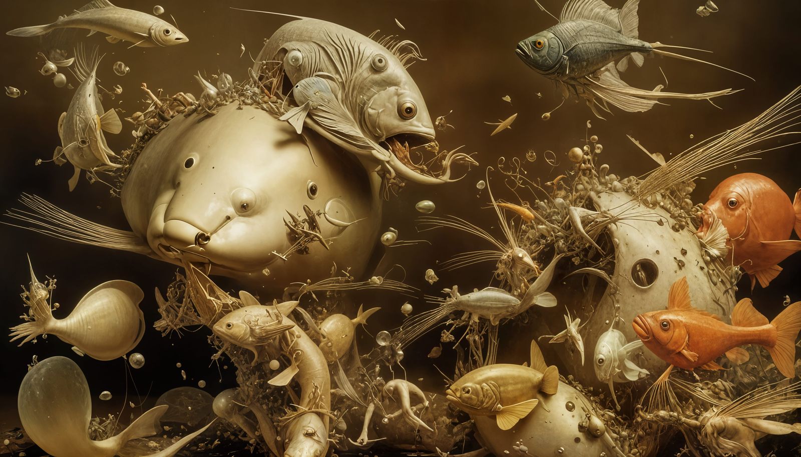 Down at the snack bar...