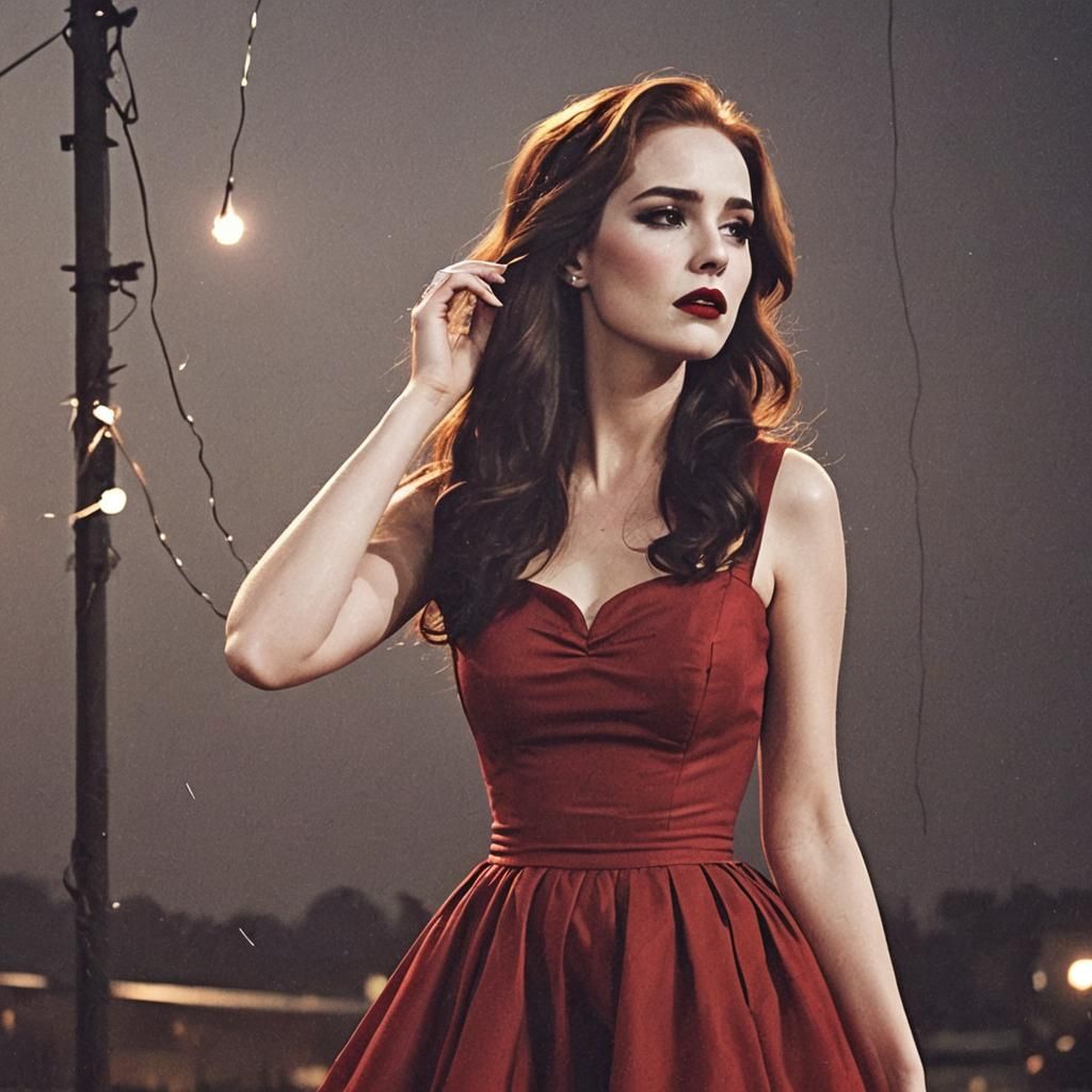Red Dress Moonlight Dance: Summertime Sadness