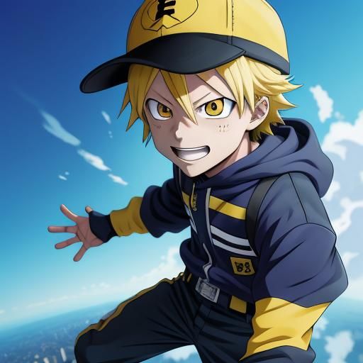 Denki Kaminari Anime Art: My Hero Academia