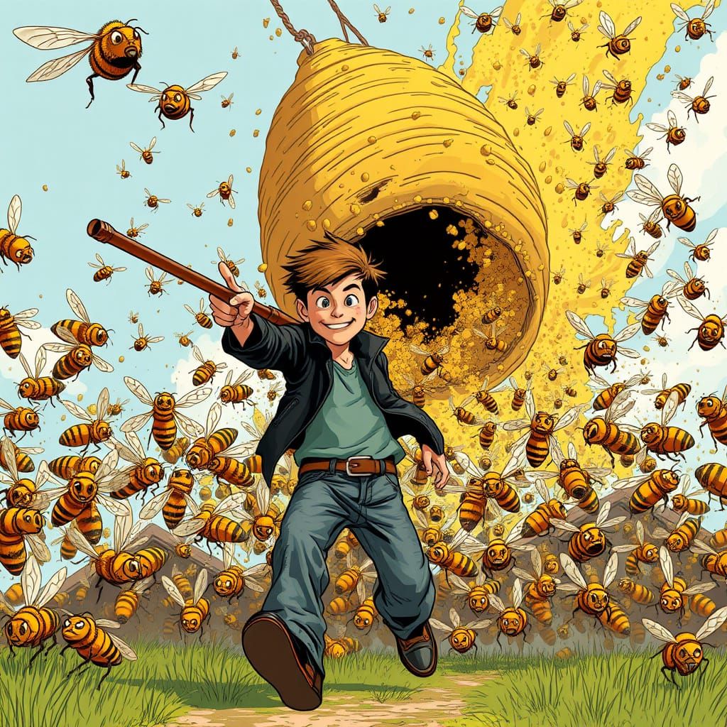 Teenage Troublemaker Takes Aim at Bees in a Heart-Pounding, ...
