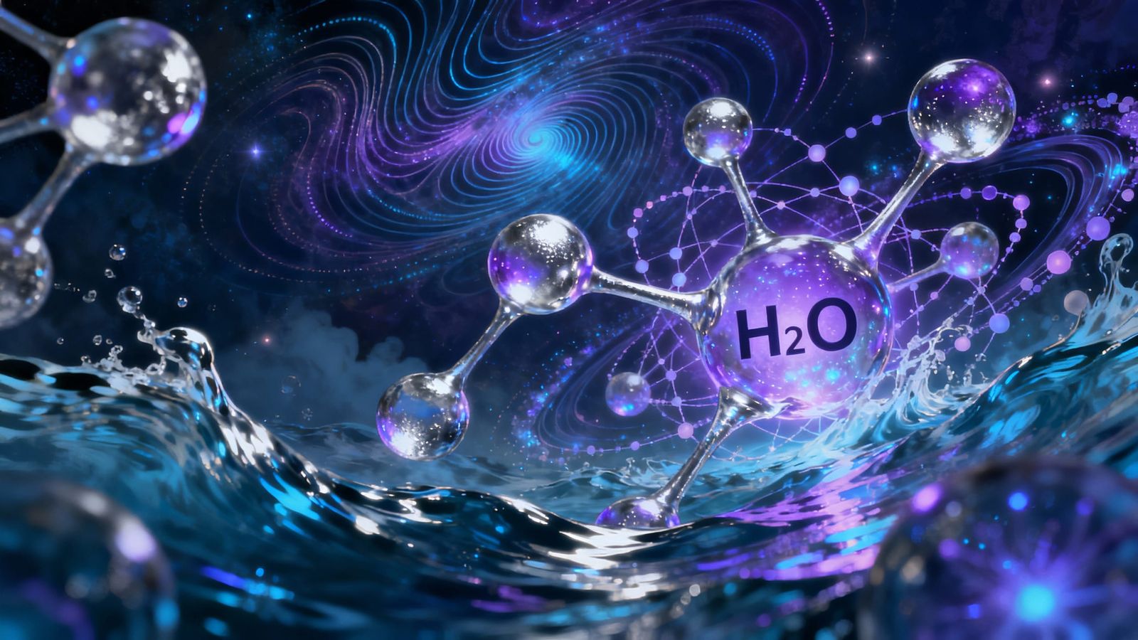 Water molecules and the quantum physics