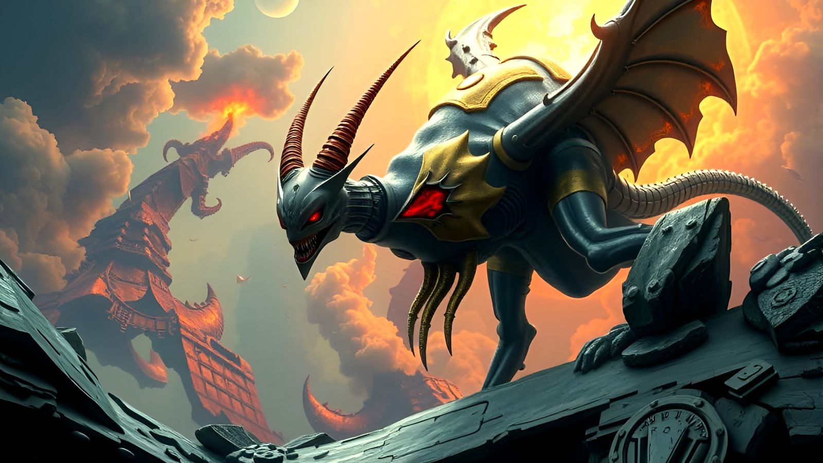 Stranger creatures and even stranger contraptions. Mechanica...