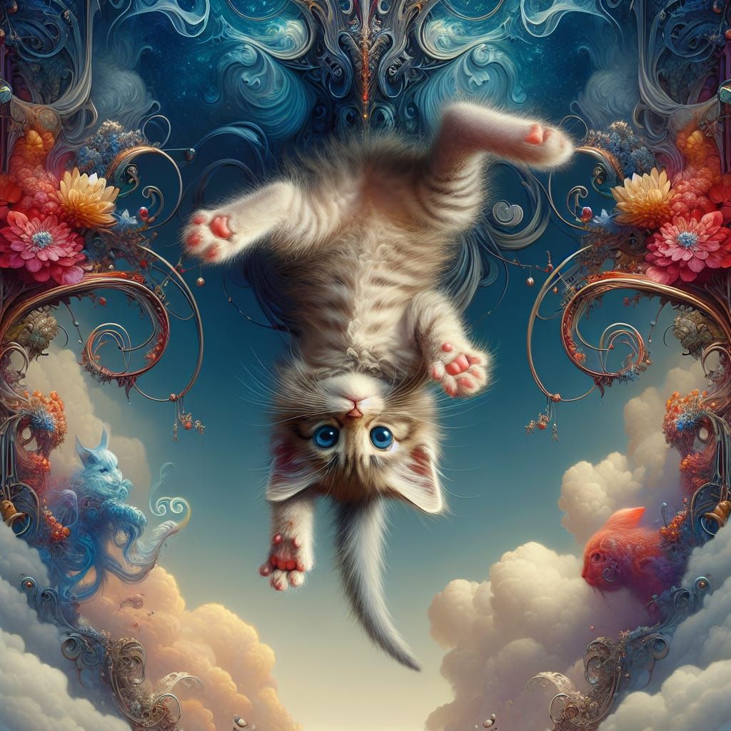 Falling Uside - Down