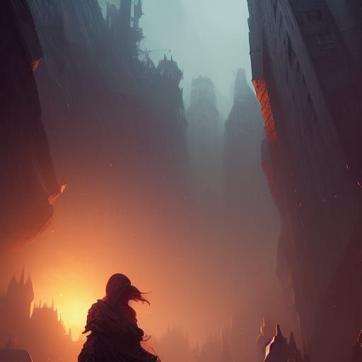 Rayden: Dark Fantasy Concept Art in 8K
