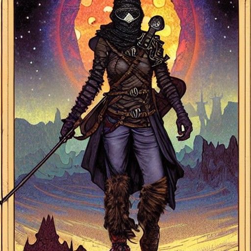 Sketch of a Wandering Rogue