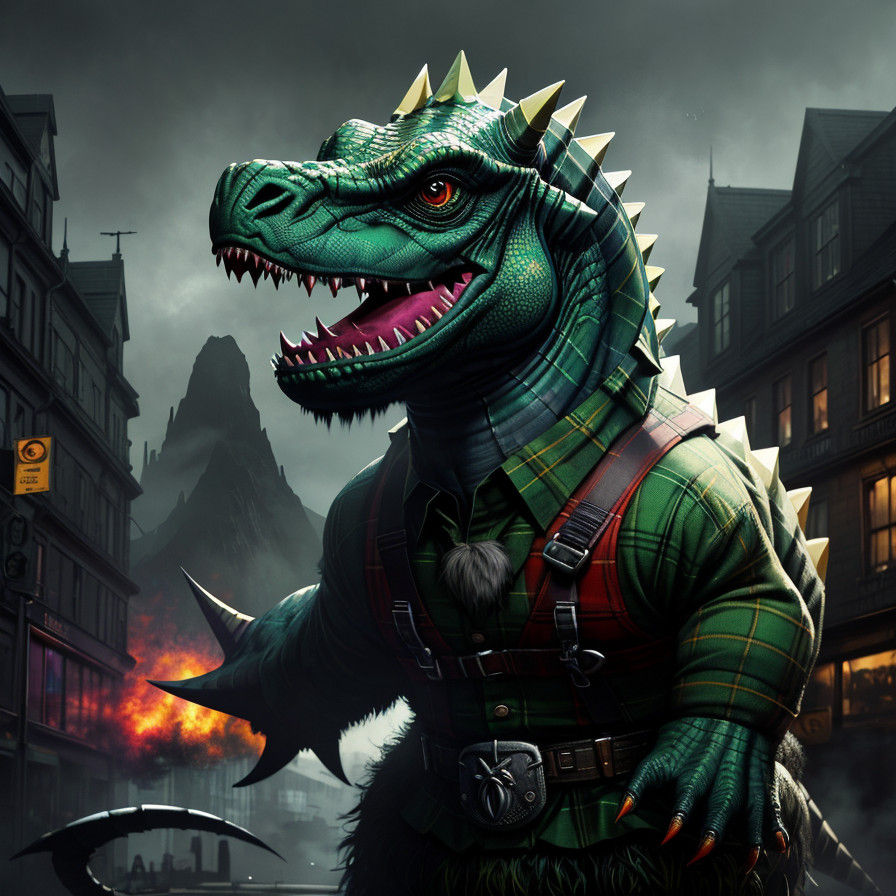 Roddy the last Scottish Dinosaur