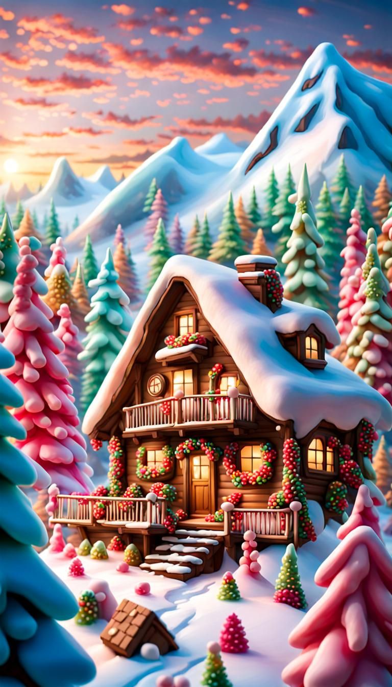 Candy Mountain Chalet: A Sweet Fantasy World