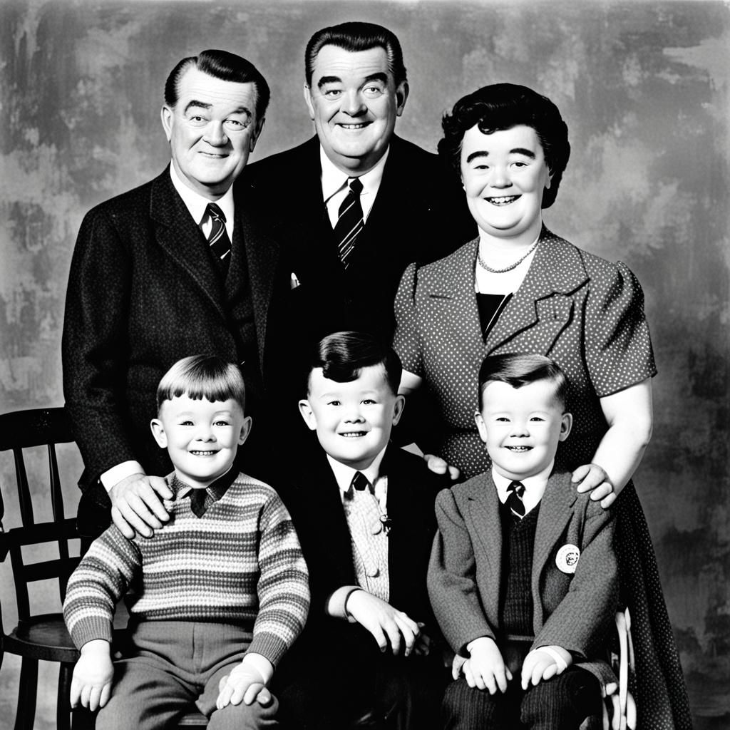 The Broons: A Family Portrait in Cartoon Style
