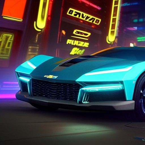 Chevrolet FNR in Cyberpunk 2099 Style