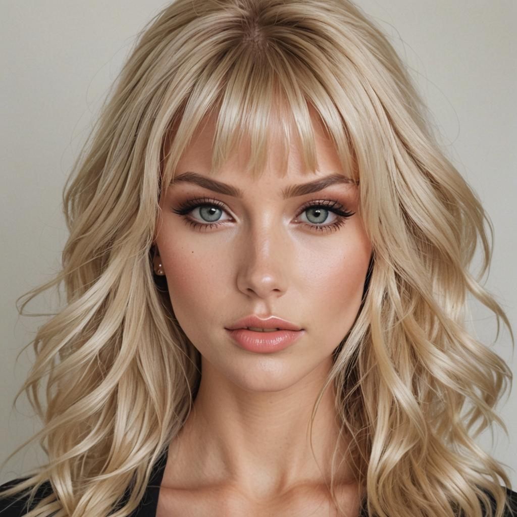 AI-Generated Blonde Stereotype