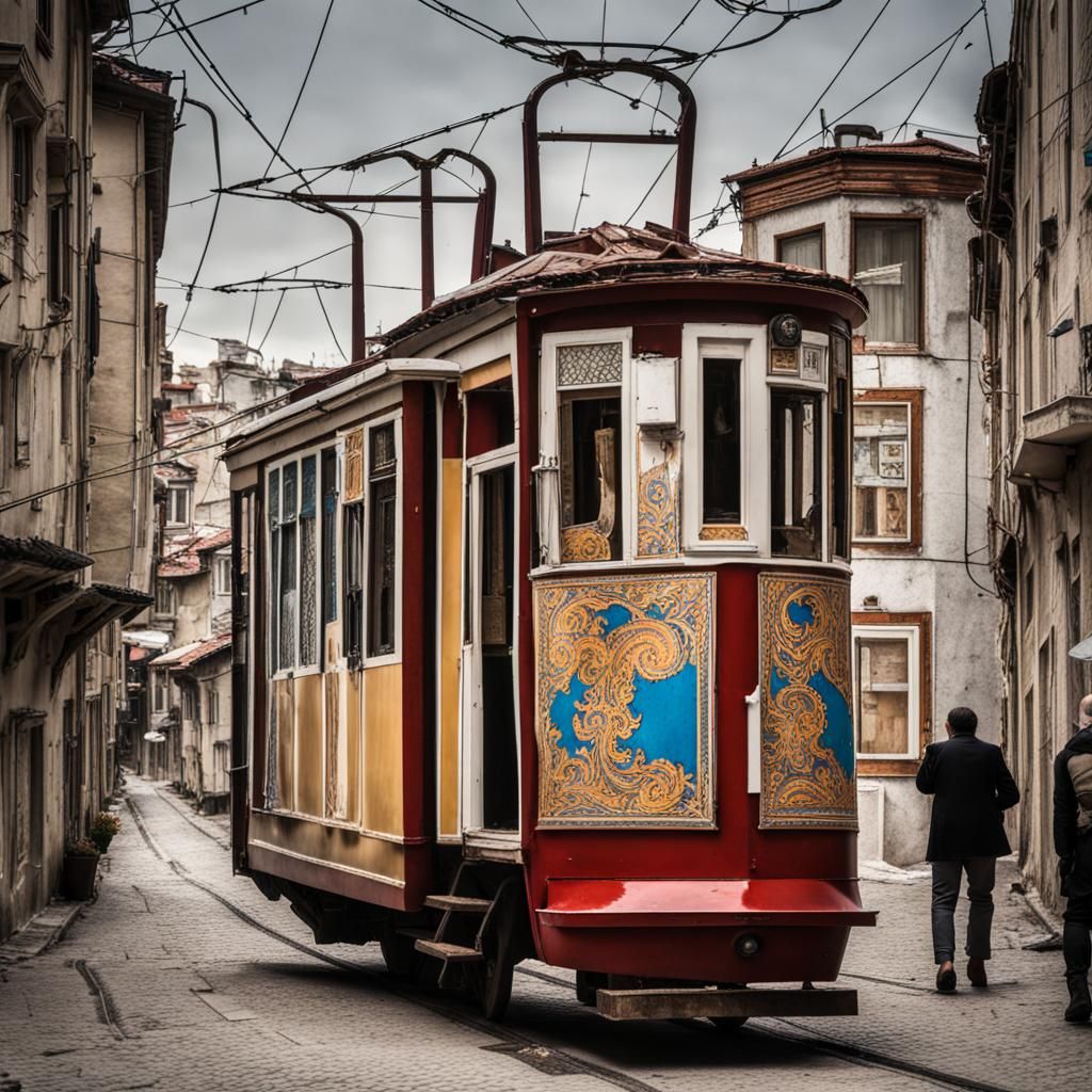 AI Interpretation of Istanbul