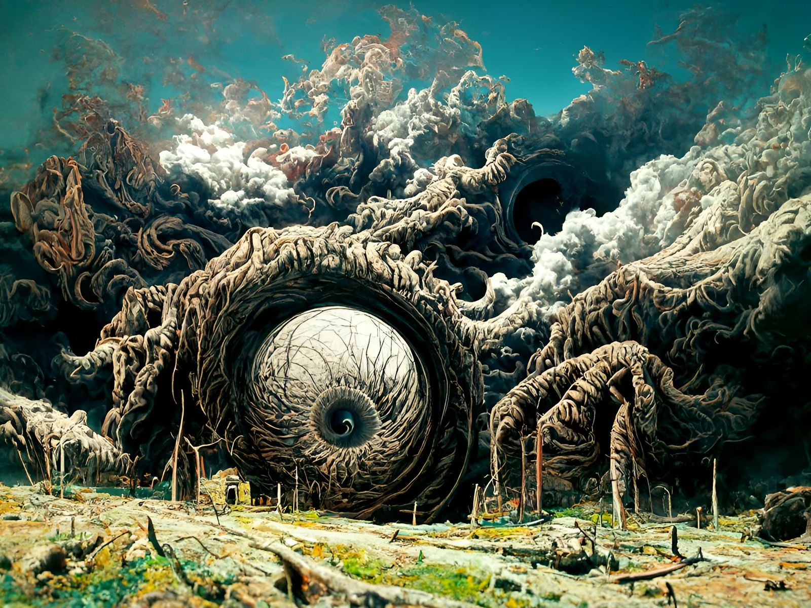 Spiraling World of Enigmatic Horrors