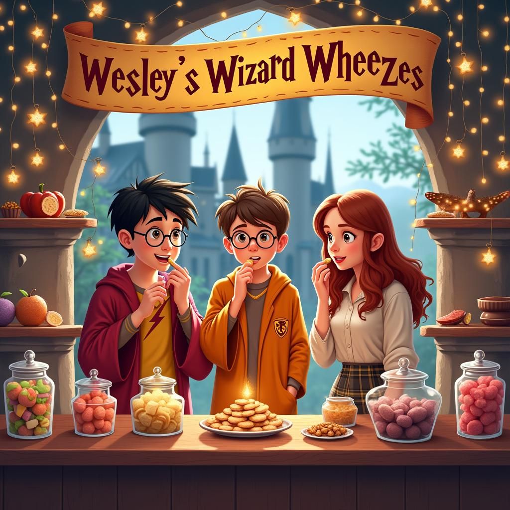 Magical Confectionery at Weasley's Wizard Wheezes