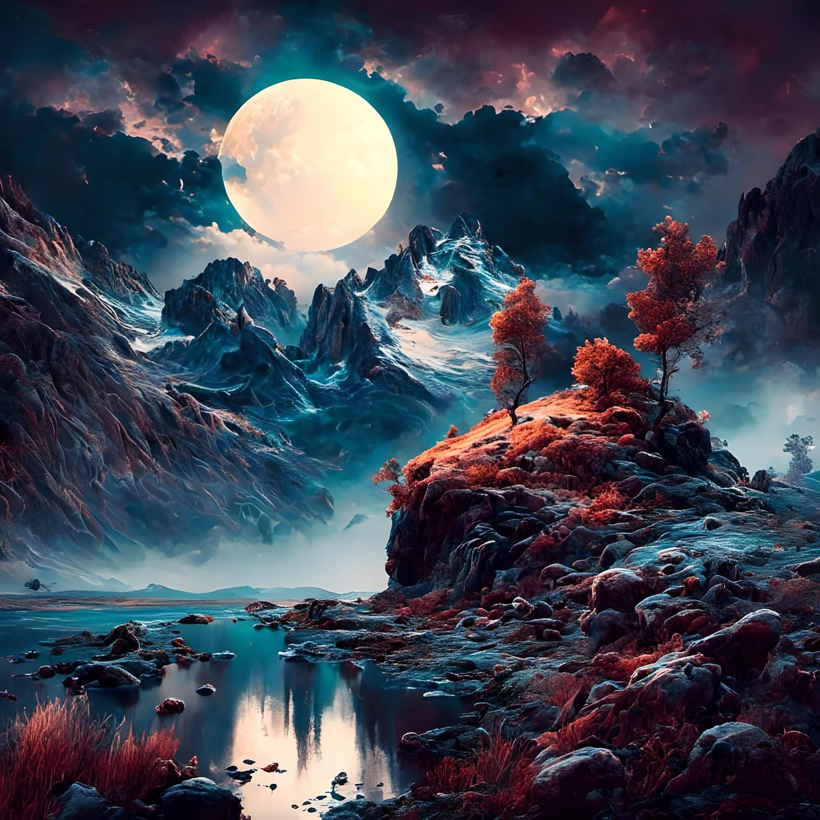 Harmonious Landscape in Coherent Style