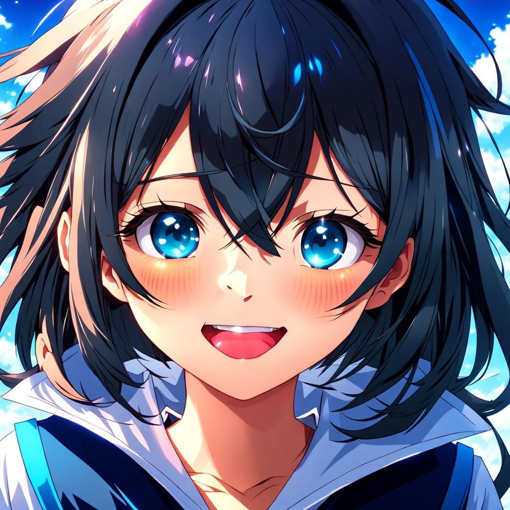 Young happy!... (Anime Inspired)