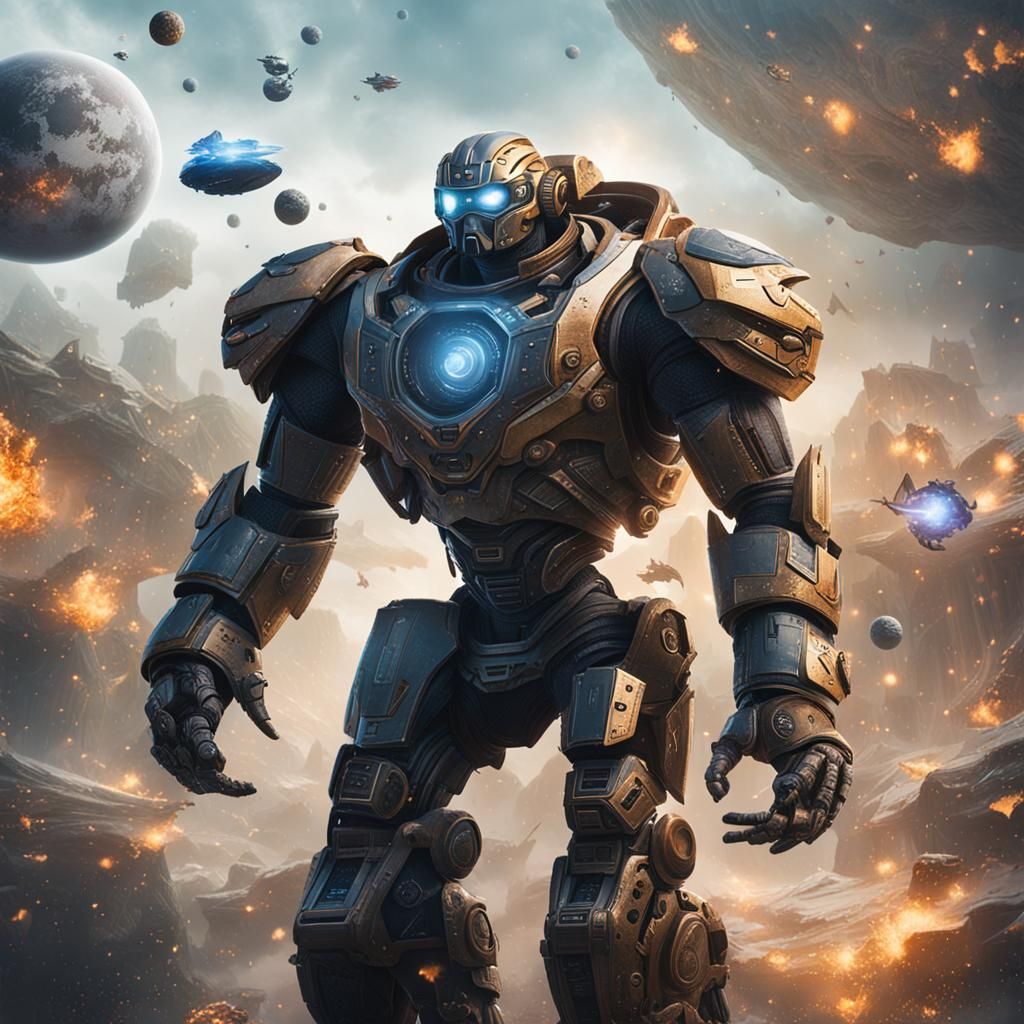 Stepping into Infinity: An AI-Generated Vision